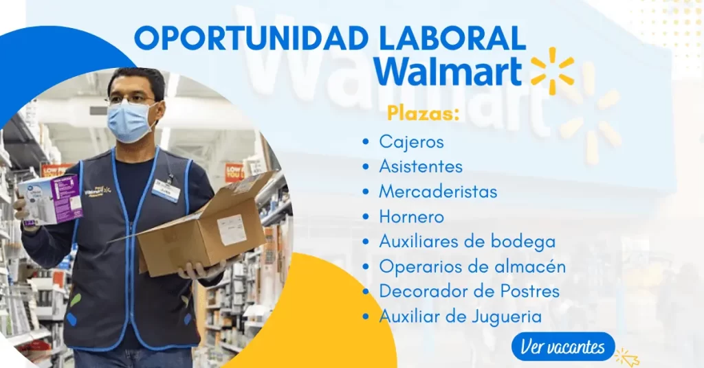 WALMART-Vacantes disponibles-Empleos