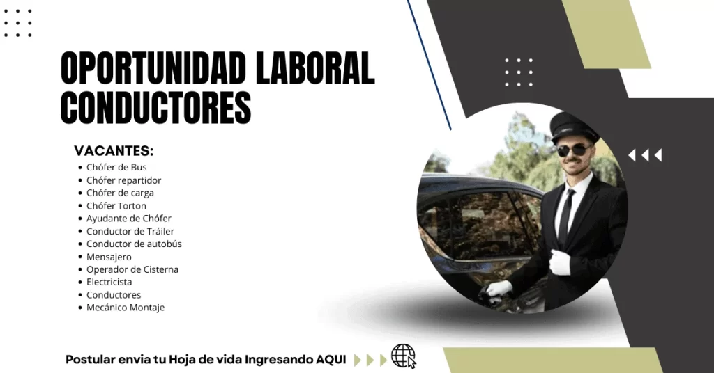 CHOFERES-Gran convocatoria laboral
