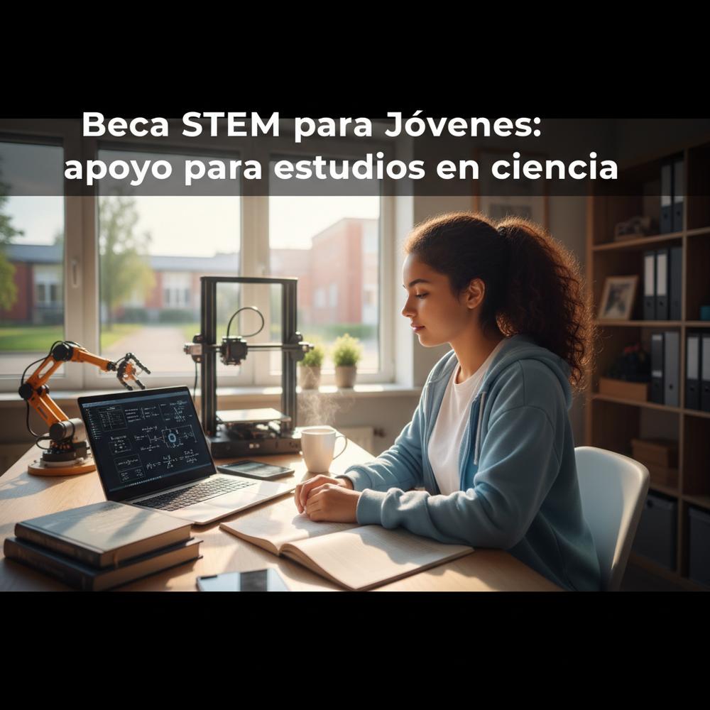 Beca STEM para Jóvenes: apoyo para estudios en ciencia