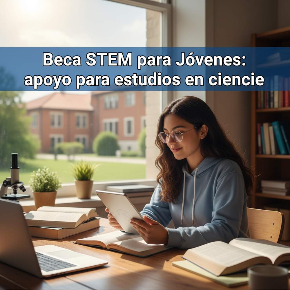Beca STEM para Jóvenes: apoyo para estudios en ciencia