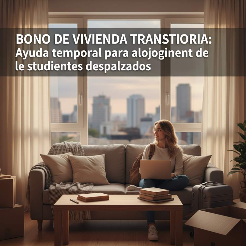 Bono de Vivienda Transitoria: ayuda temporal para alojamiento de estudiantes desplazados